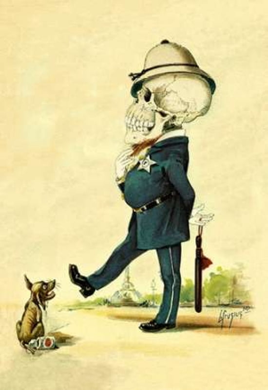 Death Walks A Beat