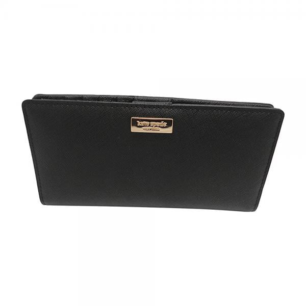 Kate Spade New York Kate Spade Laurel Way Stacy Clutch Wallet Black Saffiano Wlru2673 Walmart Com Walmart Com