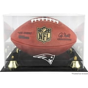 New England Patriots Team Logo Football Display Case