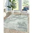 thumbnail image 6 of EORC Gray/Silver Hand-Made Wool Contemporary Textured Modern Area Rug  Stylish and Durable Rug for Enhancing the Comfort and Aesthetic Appeal of Your Living Room, Bedroom, Office, or Home D?cor, 6 of 9