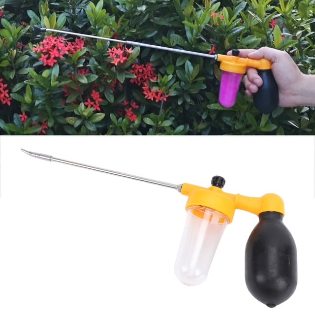 Dispensador De Polvo De Tierra De Diatomeas, Aplicador De Polvo Multiusos Para Jardín, Longitud Ajustable, Uso Interior Y Exterior