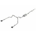 thumbnail image 1 of Borla Exhaust System Kit 140770BC S-Type Cat Back System; T-304 Stainless Steel; With Muffler; 3 Inch Pipe Diameter To 2-3/4 Inch Pipe Diameter; Single Exhaust With Quad Exit; Quad Split Rear Exit, 1 of 2