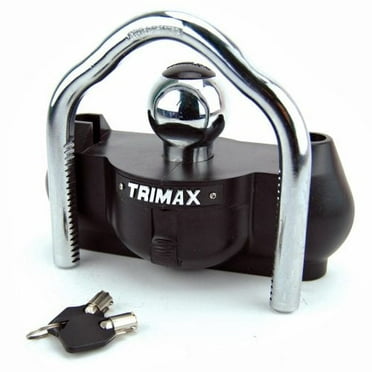 Trimax UMAX100 Premium Universal Dual Purpose Coupler Lock , Black
