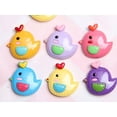 thumbnail image 3 of U8MO 10pcs Mixed Color Flatback Resin Chicks Cabochons Flatback Charms Embellishments, 3 of 4
