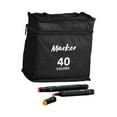 thumbnail image 1 of Ensemble de Marqueurs pour Prises de Notes et Lettrage, Marqueurs de Dessin pour Étudiants et Adultes, 40 Couleurs, 1 of 8