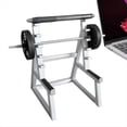 thumbnail image 3 of Squat Rack Pen Holder Fun for Office Funny Pen Holder for Men Desk Mini Pen Organizer (1 Bar with 4 Weight Plate), 3 of 8