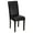 Black, variant on Flash Furniture Godrich Panel Back Parsons Chair, Black