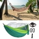 thumbnail image 3 of Hamaca para acampar, hamaca s, hamaca columpio portátil resistente, cama para exteriores, hamaca para viajes, senderismo, Patio al, 3 of 6