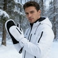 thumbnail image 4 of Ski Mittens for Women Men, Waterproof Windproof Insulated Winter Gloves - Warm Thick Lining Snow Mittens for Skiing, Snowboarding & Outdoor Sports, 4 of 4