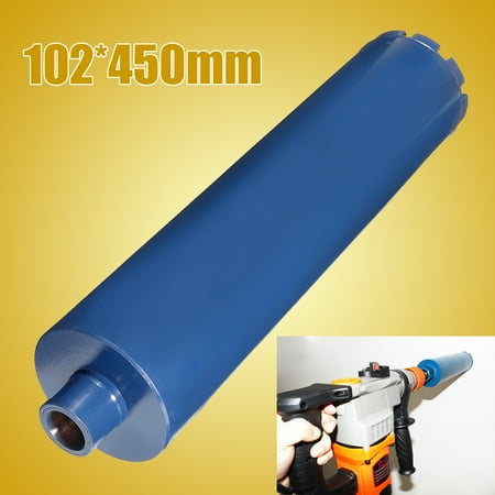 - 4'' Diamond Core Drill Bits Wet Premium Reinforced Bore Concrete Stone Rock