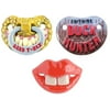 Billy Bob Baby Pacifier, 3 Pack (T-Rex, Duck Hunter Two Front Teeth Broadway)