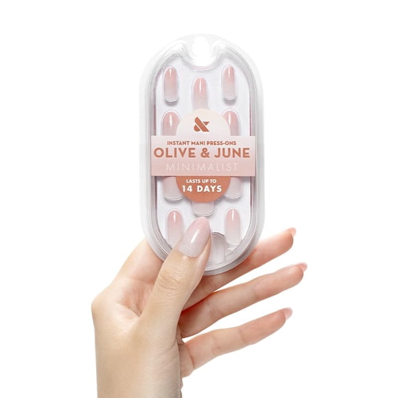 Press-On Nails Olive & June Mani Minimalist Medium Oval