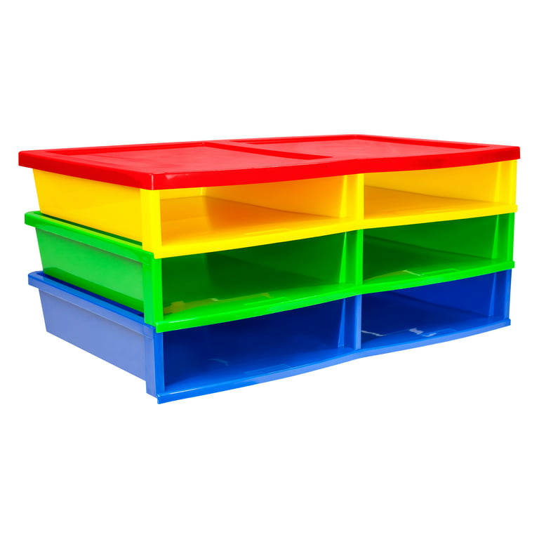 Storex Quick Stack 6 sorter Organizer 500 x Sheet 6 Compartments