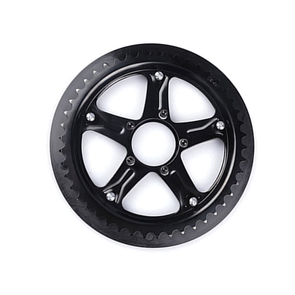Electric Bike Chainring Sprocket 44T/46T/48T/52T Electric Bicycles Crank Arms Chainwheel Middle Motor Chainwheel