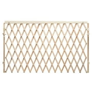 Expansion Walk-Thru Room Divider Baby Gate (Natural Wood)