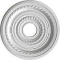 thumbnail image 5 of Ekena Millwork 16"OD x 3 1/2"ID x 1"P Cole Thermoformed PVC Ceiling Medallion (Fits Canopies up to 4 1/2"), Aged Dark Steel, 5 of 5