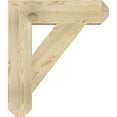thumbnail image 3 of Ekena Millwork 6"W x 26"D x 30"H Traditional Craftsman Rough Sawn Bracket, Douglas Fir, 3 of 13