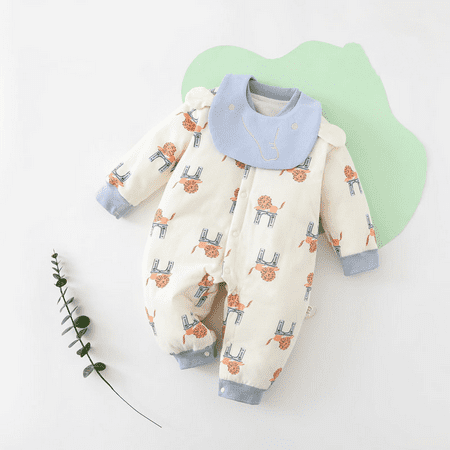 

Yidarton Baby Jumpsuit Autumn And Winter Wear Ins Ha Clothes Children s Clothing Baby Jumpsuit Cotton Boneless Ha Clothes Baby Climbing Clothes