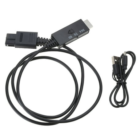 CIYISON N64 Male to HDMI-compatible Male Converter for SNES/NGC/SFC/N64 720P 1080P Adapter Cord Wire HDMI-compatible Link Cable