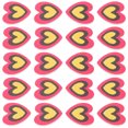 thumbnail image 1 of SWETRACE 20Pcs Heart Shape Nail Buffer Boards Red for Smooth Manicure Nail Polishing and Filing, 1 of 6