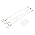 thumbnail image 1 of S SERENABLE 3pcs Ready Tied Carp Fishing Rigs - Barbed Hook Assembled Rigs Hook Size 6, 1 of 9