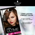 thumbnail image 4 of Schwarzkopf Color Ultime Metallics Permanent Hair Color Cream, 6.86 Sparkly Light Brown, 4 of 13