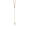thumbnail image 2 of Angara Collier Péridot Naturel - Collier Style Lariat Péridot Rond 1.1 ct en Or Rose 14K pour Femmes, 2 of 8