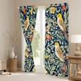 thumbnail image 3 of Manfei Hippie Animal Bird Curtains Pack of 2 (42x84 Each), Rustic Mandala Flower Curtains Blackout, Teens Boys Girls Kids Bedroom Curtains, Curtains and Drapes Room Decor, 3 of 6