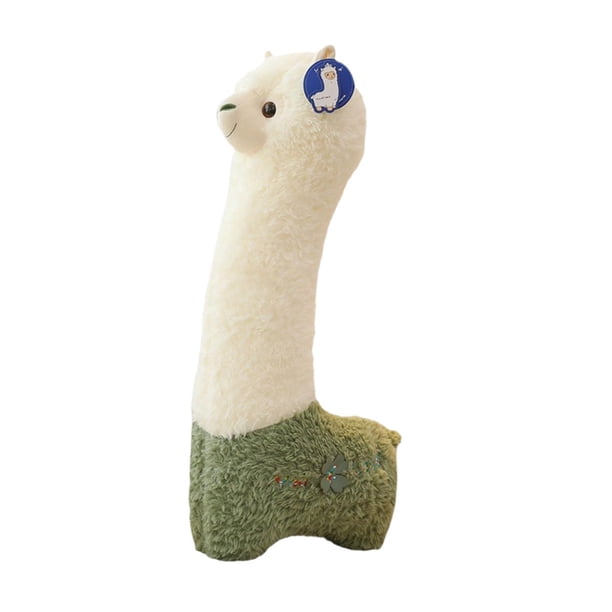 Muñeco de peluche de Alpaca para niños y niñas, muñeco de juguete creativo y encantador, regalos de cumpleaños, adornos para sofá, juguete de peluche verde
