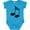 Turquoise, variant on Inktastic Music Notes for the Music Lover Boys or Girls Baby Bodysuit