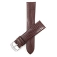 thumbnail image 1 of 20mm Slim, Glossy, Womens' Leather Watch Band Strap, 1 of 7