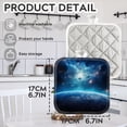 thumbnail image 2 of BaHomeck Pot Holders 4pcs dacron Made Square heat-resisting mat Machine Washable for Kitchen Oven Hot Pads 6.7inch*6.7inch,Beautiful Planet Earth In Space With Blue Nebula And Stars, 2 of 5