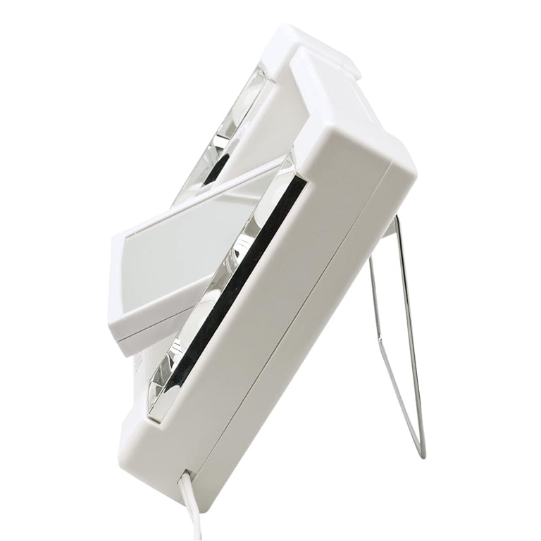 Jerdon Go Lightly Makeup Mirror with Lights, 3X-1X photo 2