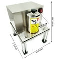 thumbnail image 4 of Techtongda Commercial Dicing Machine Electric Vegetable and Fruit Dicer with 4*Grid Blades, 4 of 14