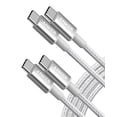 thumbnail image 1 of Cable USB C a USB C Anker tipo C, 60 W, carga rápida, 1,8 m, paquete de 2, 1 of 7