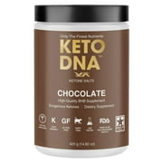 Keto DNA Chocolate Exogenous Ketone Supplement | BHB Salts for Ketosis | Beta Hydroxybutyrate Ketones Powder | Perfect to Burn Fat and Increase Energy & Focus | Large 420g - 30 Servings