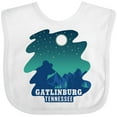 thumbnail image 3 of Inktastic Smoky Mountains Gatlinburg Tennessee with Bear Boys or Girls Baby Bib, 3 of 4
