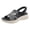 Black, variant on Gubotare Womens Sandals Light Weight Hiking Sandals for Women Comfortable Athletic Quick-Drying Walking Hiking Water Sandals (Grey,Size 8)