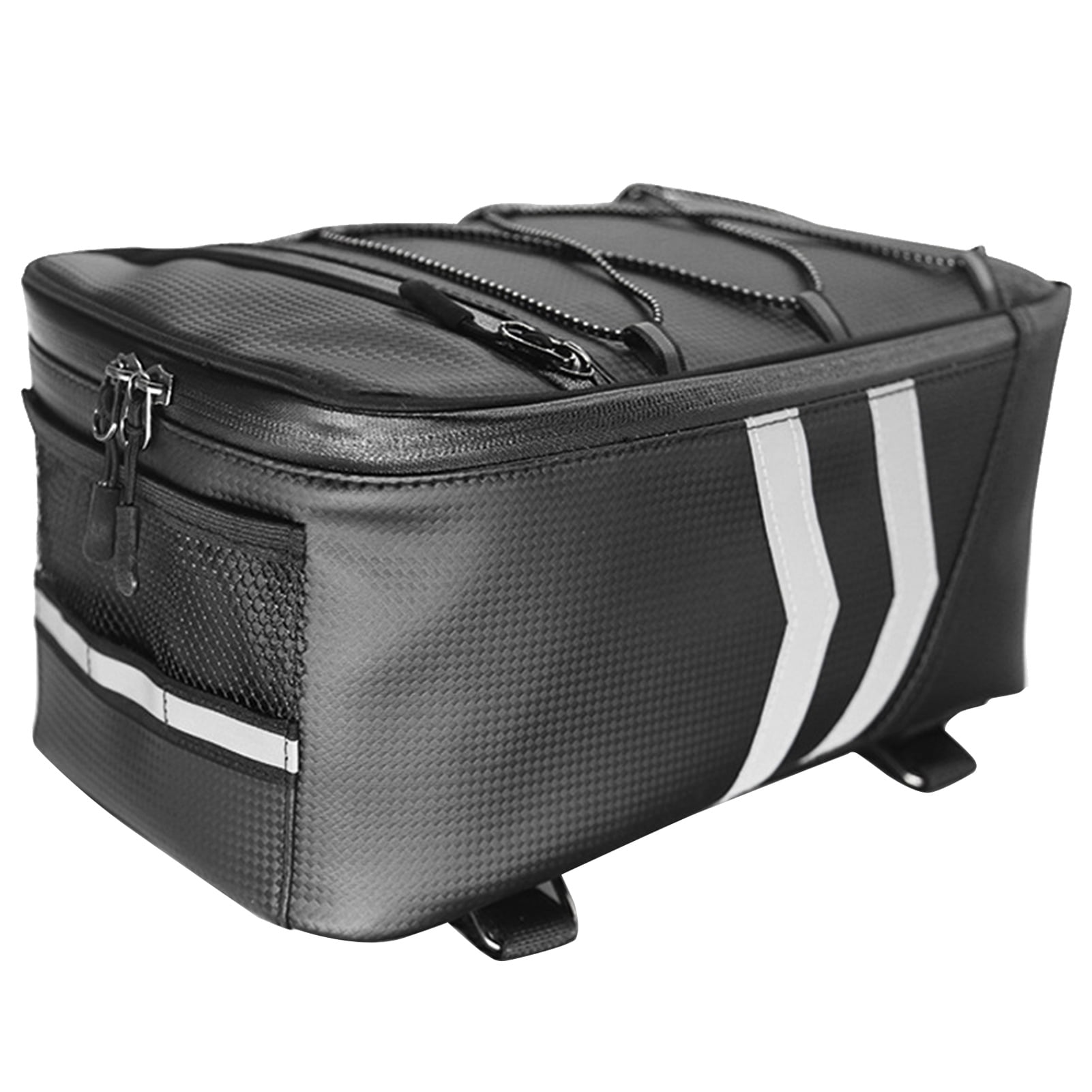 Details about    Bike Motorcycle Rear Rack Bag Tail Seat Trunk Pack Storage Handbag Pannier 