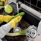 thumbnail image 5 of Set of 2 Kitchen Sink Stopper, 80mm Stainless Steel Kitchen Sink Drain, Anti-Blocking Kitchen Sink Filter Spit Sink Strainer Quick Drain, 5 of 5