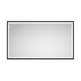 thumbnail image 4 of 84in. W x 48in. H Oversized Rectangular Black Framed LED Mirror Anti-Fog Dimmable Wall Mount Bathroom Vanity Mirror HD Wall Mirror Kit For Gym And Dance Studio, 4 of 4