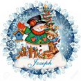thumbnail image 1 of Pintura de diamantes 5D, corona de Navidad, bordado de diamantes, muñeco de nieve, Papá Noel, punto de cruz, regalo de Año Nuevo, decoración de invierno, 2023, 1 of 4