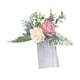 thumbnail image 1 of Guirnalda artificial con rosas y cinta para decoración de bodas Decoraciones de boda rosa amarillo claro, 1 of 2