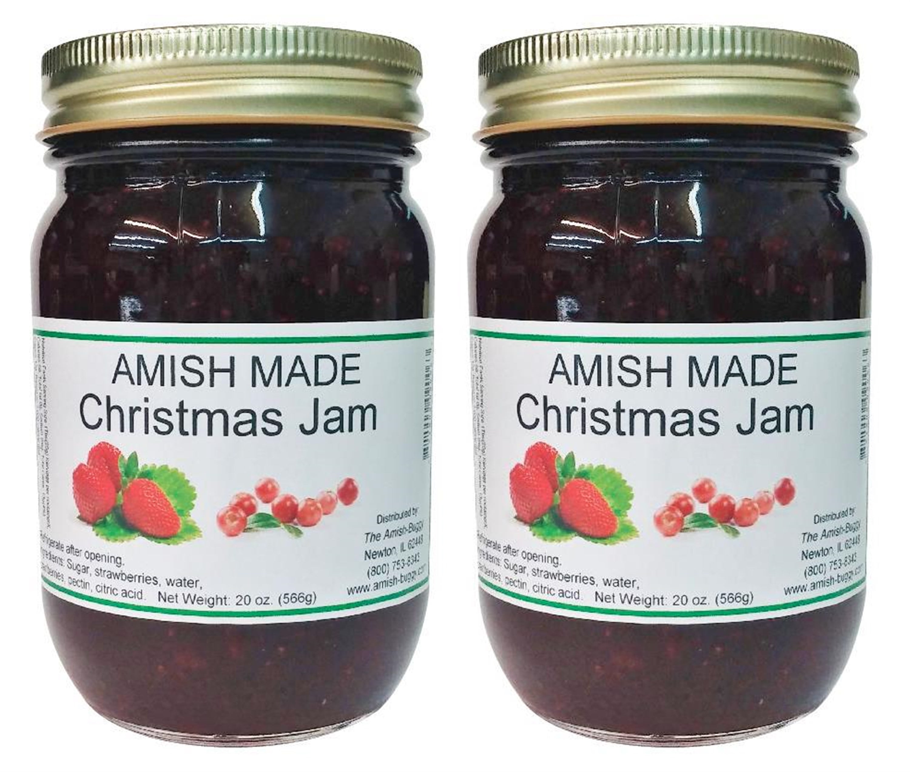 Amish Made Christmas Jam 18 oz.
