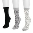 thumbnail image 4 of Muk Luks Women's 3 Pack Cozy Compression Crew Socks, 4 of 6