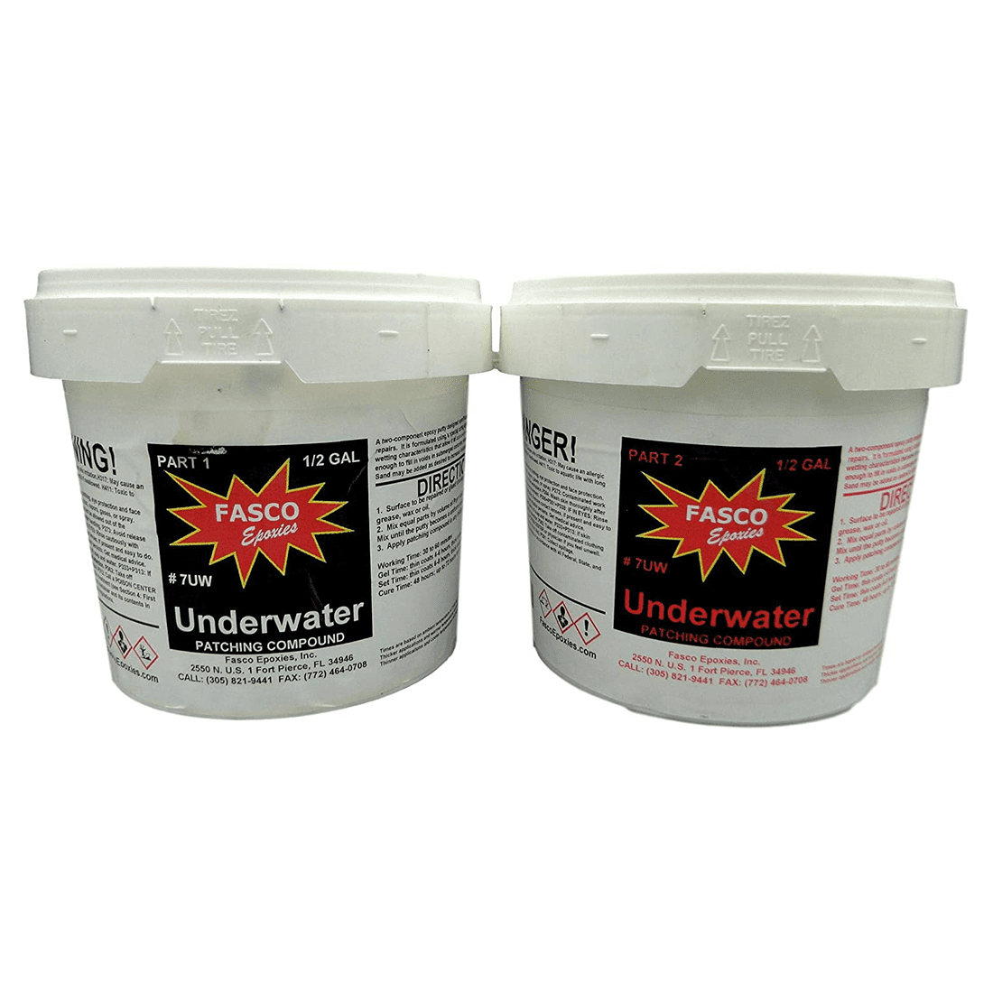 Underwater Epoxy Patching Compound 7 Gallon Kit