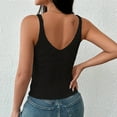 thumbnail image 5 of Ruimatai Women's V-Neck Tank Top Sleeveless Stretch Camisole Soft Comfortable Layering Shirt Casual Summer Blouse, 5 of 6