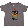 thumbnail image 3 of Inktastic Lil' Pirate Pirate Ship, Pink Bandana Boys or Girls Toddler T-Shirt, 3 of 5