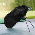 thumbnail image 4 of OUNONA Housse de Sac de Golf Portable Noire Imperméable pour Rangement de Voyage et Protection de Club, 4 of 8