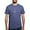 Heather Blue, variant on CafePress - Phi Sigma Pi Shield Color Wordmark T Shirt - Mens Tri-blend T-Shirt